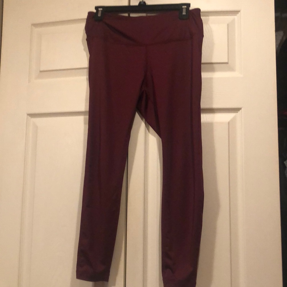 Zelos - Medium Burgundy Leggings - Picture 1 of 6